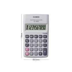 Casio HL-100LB Portable Calculator, 10 Digit